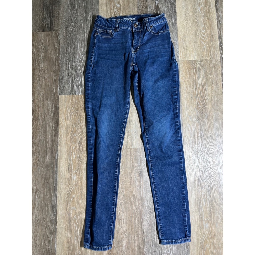 Maurices Skinny Jeans Womens S-REG Blue Excellent Stretch Dark Wash Denim